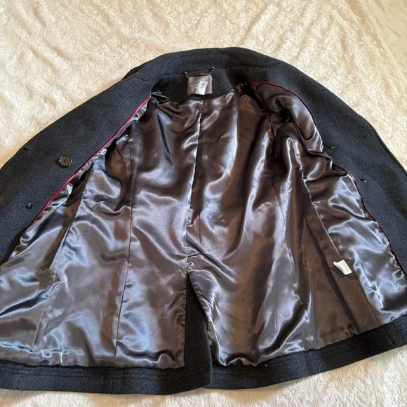 J. Crew Stadium cloth by Nello Gori double breasted wool vented peacoat - Picture 12 of 14